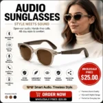 audio sunglasses poster-2