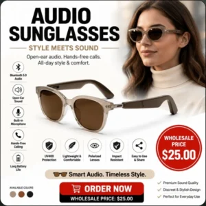 audio sunglasses poster-2